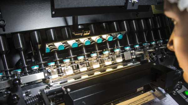 Photo of manufacturing in Halle Westphalen facility in Germany